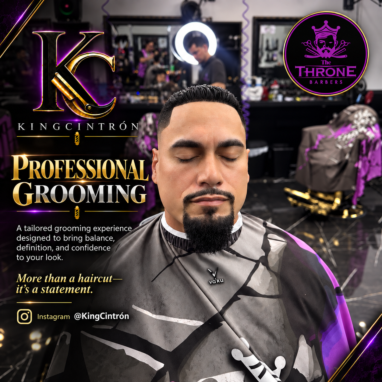 KingCintrón barber portfolio